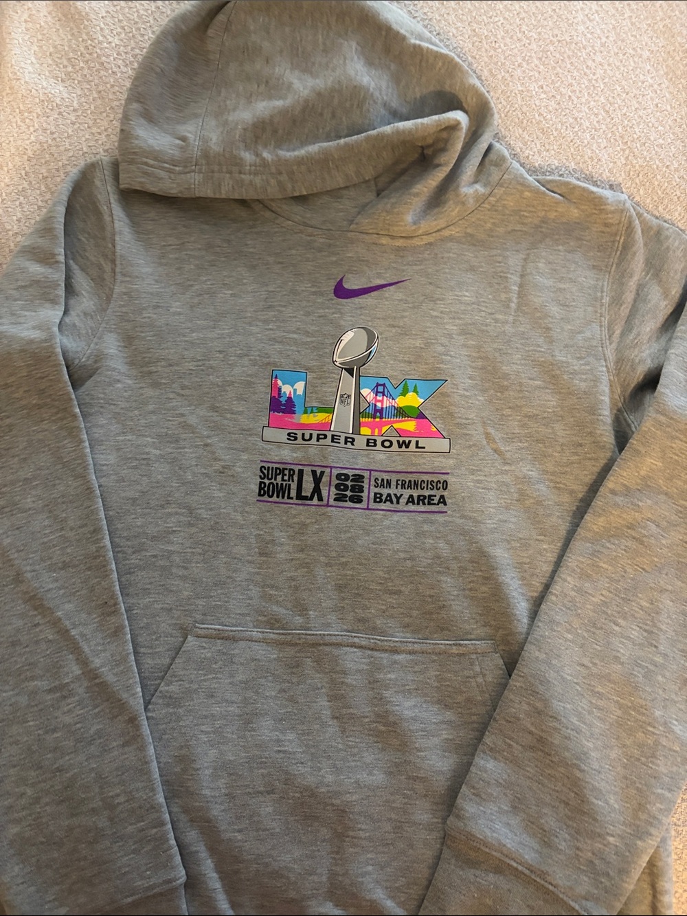 Nike youth Super Bowl hoodie